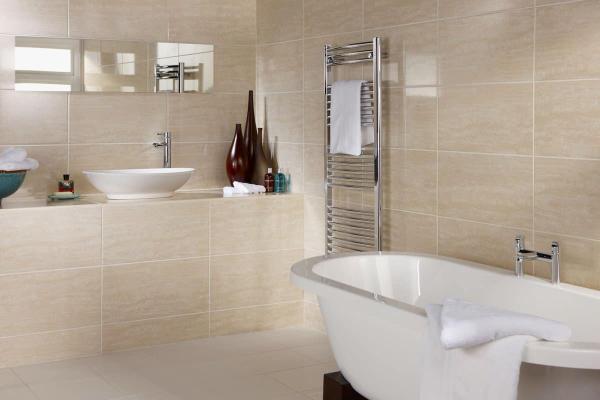 Large square bathroom tiles | Buy at a cheap price